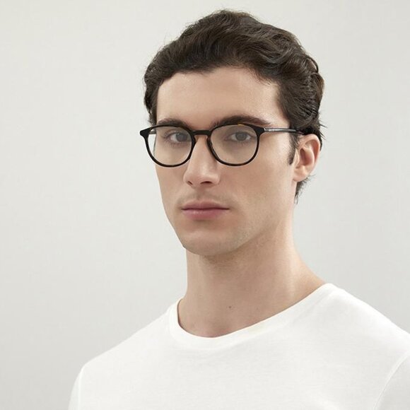 Gucci GG0551O 020 Square 55mm Eyeglasses - Transparent Light Brown - Picture 3 of 11